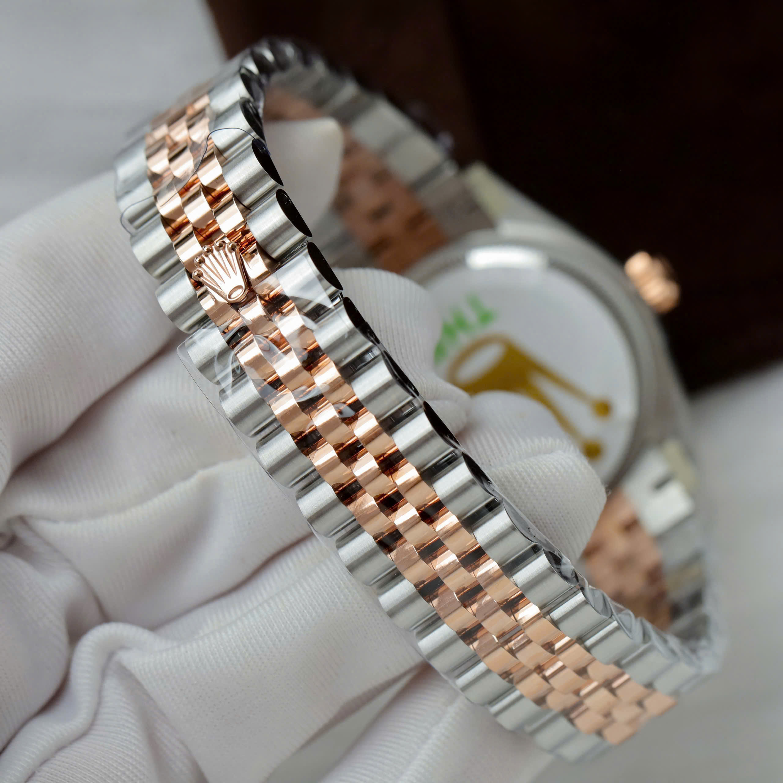 Đồng Hồ DateJust Replica 11 Mặt Số Hồng Cọc Số Dạ Quang Nhà Máy THB 31mm (8) Đồng Hồ Rolex DateJust Replica 11 Mặt Số Hồng Cọc Số Dạ Quang Nhà Máy THB 31mm