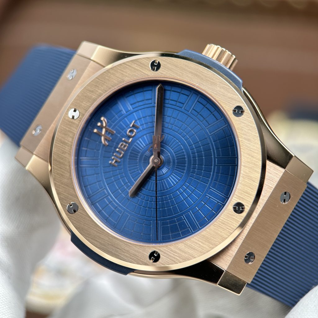 Đồng Hồ Hublot Classic Fusion Chế Tác Vàng Hồng Boutique Pisa 1940 Edition Xưởng JJZ 42mm