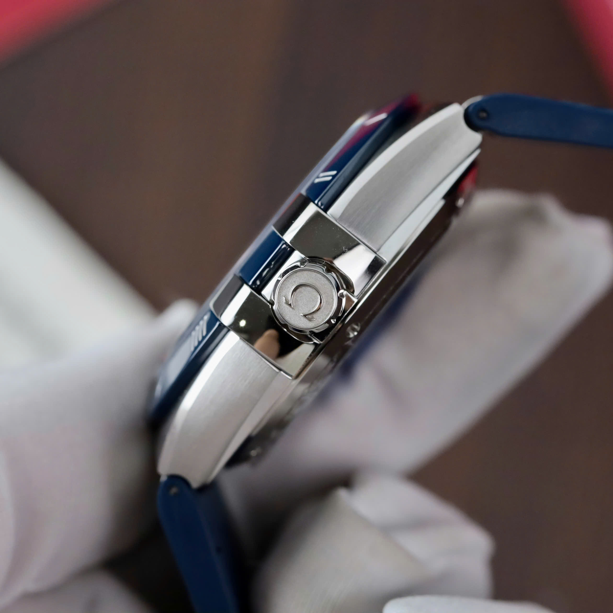 Đồng Hồ Omega Constellation Nam Replica 11 Dây Da Xanh Blue Nhà Máy VS 41mm (1) Đồng Hồ Omega Constellation Nam Replica 11 Dây Da Xanh Blue Nhà Máy VS 41mm