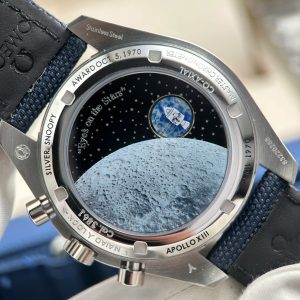 Đồng Hồ Omega Replica Speedmaster Silver Snoopy 50th Anniversary New 2025 42mm