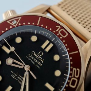 Đồng Hồ Omega Seamaster Replica 11 Diver 300M Bronze Gold Nhà Máy VSF 42mm