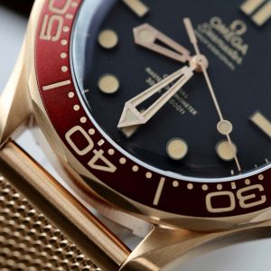 Đồng Hồ Omega Seamaster Replica 11 Diver 300M Bronze Gold Nhà Máy VSF 42mm