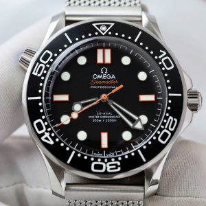 Đồng Hồ Omega Seamaster Replica 11 Diver 300M Dây Cao Su Cam Nhà Máy VS 42mm