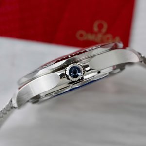 Đồng Hồ Omega Seamaster Replica 11 Diver 300M Dây Cao Su Cam Nhà Máy VS 42mm