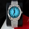 Đồng Hồ Omega Seamaster Replica 11 Mặt Xanh Blue Co-Axial Cọc Dạ Quang VS 41mm
