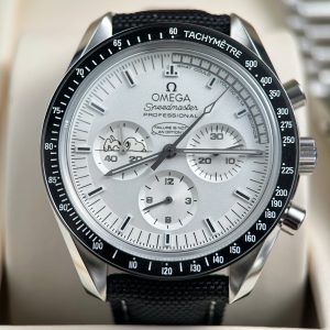 Đồng Hồ Omega Speedmaster Apollo 13 Snoopy Chế Tác Mặt Trắng New 2025 42mm