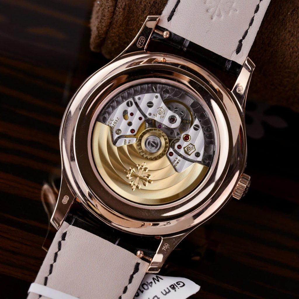 Đồng Hồ Patek Philippe 5205R Chế Tác Bọc Vàng 18K Mặt Xanh Lá Xưởng GR 40mm