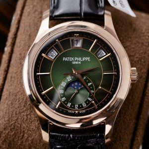 Đồng Hồ Patek Philippe 5205R Chế Tác Bọc Vàng 18K Mặt Xanh Lá Xưởng GR 40mm