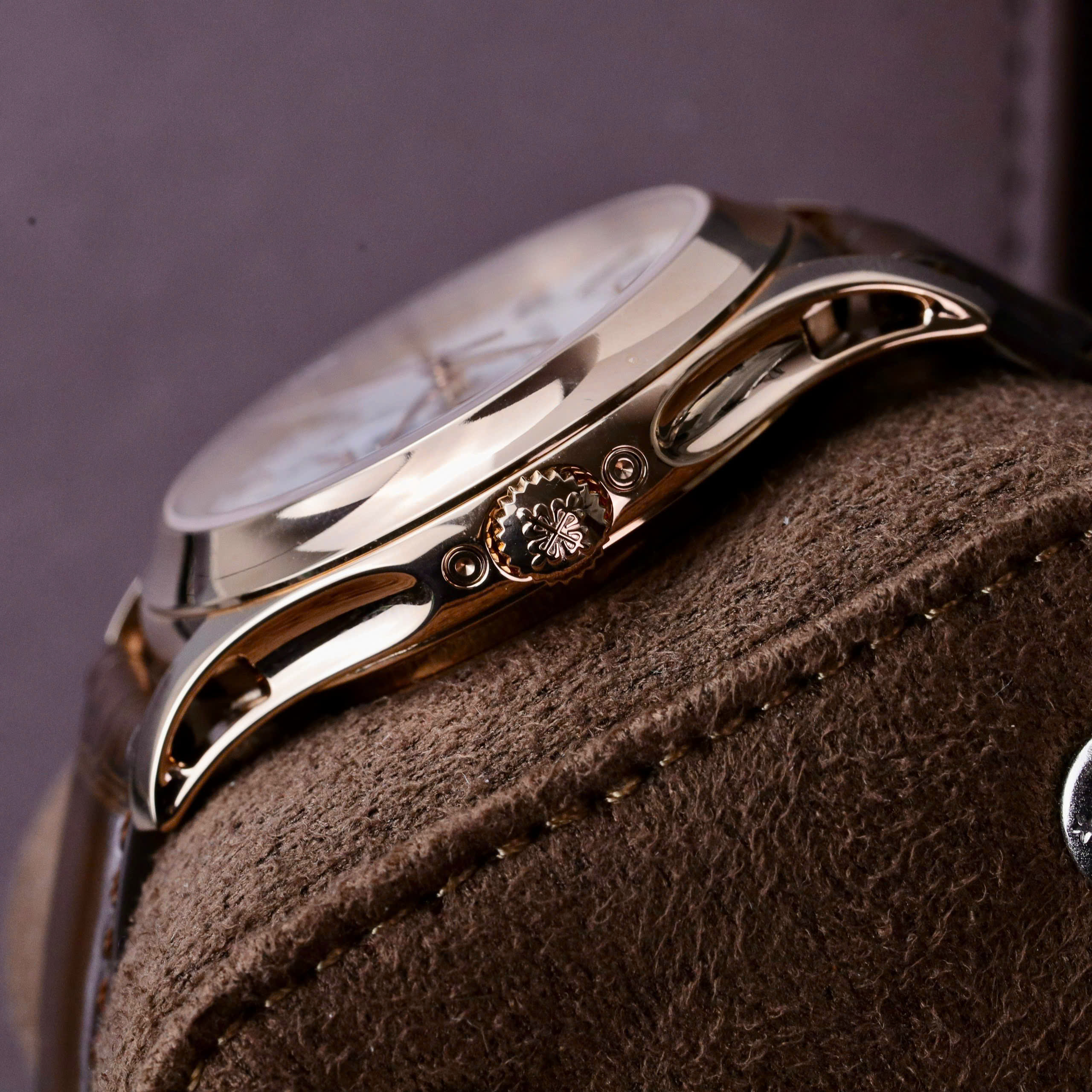 Đồng Hồ Patek Philippe Chế Tác Complations 5205R Vàng Hồng Mặt Trắng Nhà Máy GR 40mm (6) Đồng Hồ Patek Philippe Chế Tác Complations 5205R Vàng Hồng Mặt Trắng Nhà Máy GR 40mm