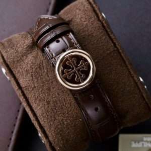 Đồng Hồ Patek Philippe Chế Tác Complations 5205R Vàng Hồng Mặt Trắng Nhà Máy GR 40mm