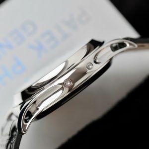 Đồng Hồ Patek Philippe Chế Tác Complications 5205R Mặt Đen Nhà Máy GR 40mm