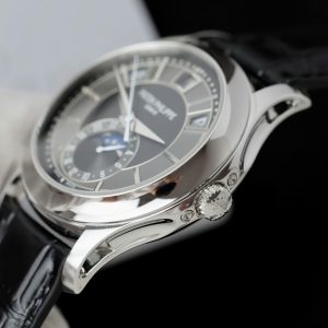Đồng Hồ Patek Philippe Chế Tác Complications 5205R Mặt Đen Nhà Máy GR 40mm