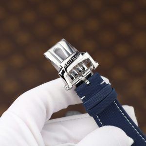 Đồng Hồ Patek Philippe Cubitus 5822P Replica 11 Mặt Xanh Dương Dây Vải Nato 45mm