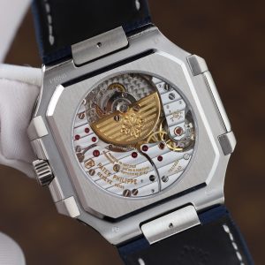 Đồng Hồ Patek Philippe Cubitus 5822P Replica 11 Mặt Xanh Dương Dây Vải Nato 45mm