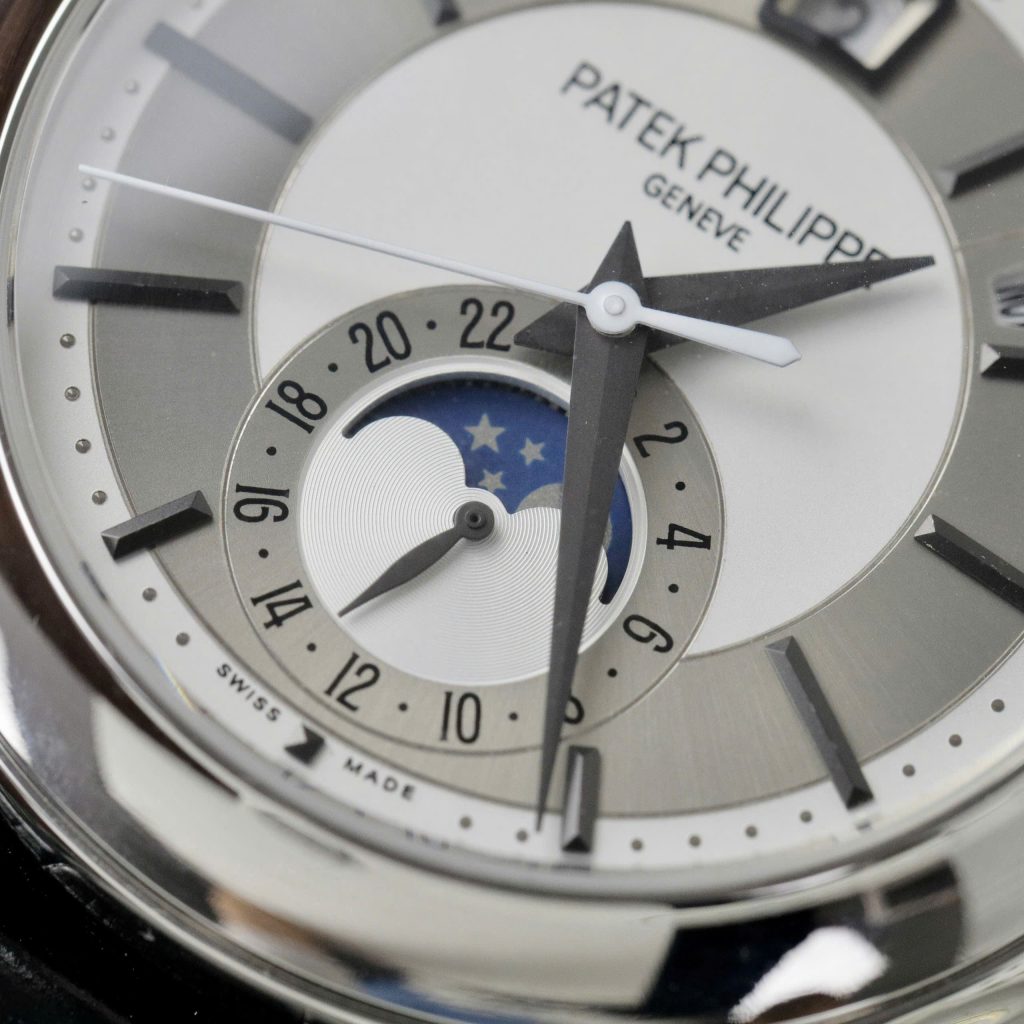 Đồng Hồ Patek Philippe Replica 11 Complications 5205G Mặt Trắng Nhà Máy GR 40mm