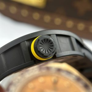 Đồng Hồ Richard Mille RM035 Americas Toro Chế Tác Vỏ Gốm Đen Dây Cao Su Nhà Máy ZF 40mm