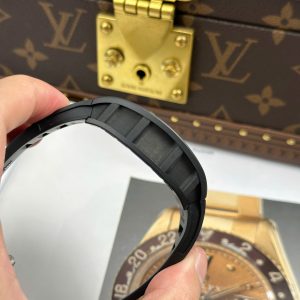Đồng Hồ Richard Mille RM035 Americas Toro Chế Tác Vỏ Gốm Đen Dây Cao Su Nhà Máy ZF 40mm