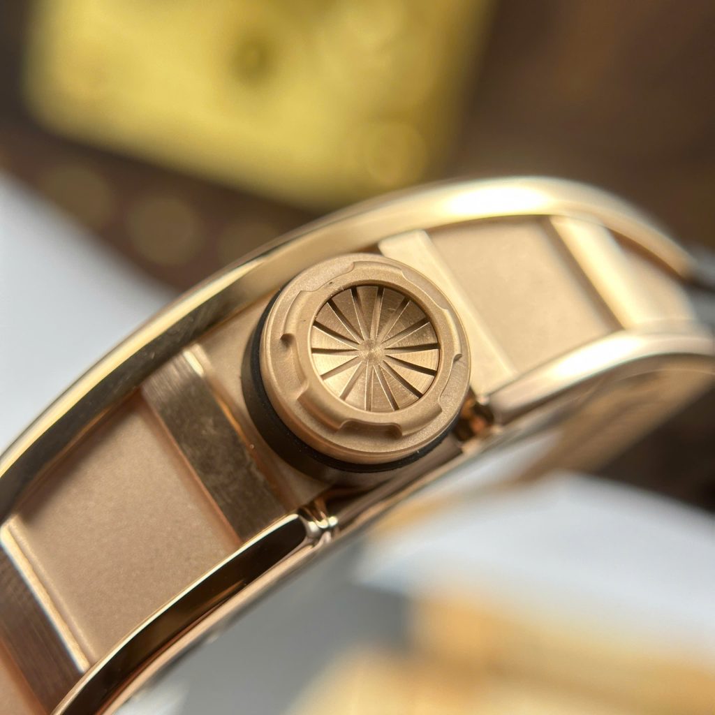 Đồng Hồ Richard Mille Rep 11 RM035 Americas Toro Mạ Vàng Hồng Dây Cao Su Nhà Máy ZF 40mm