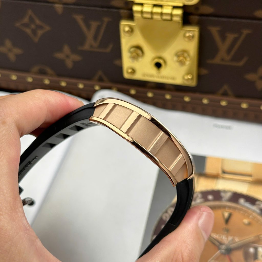 Đồng Hồ Richard Mille Rep 11 RM035 Americas Toro Mạ Vàng Hồng Dây Cao Su Nhà Máy ZF 40mm