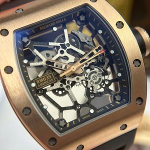 Đồng Hồ Richard Mille Rep 11 RM035 Americas Toro Mạ Vàng Hồng Dây Cao Su Nhà Máy ZF 40mm