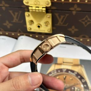 Đồng Hồ Richard Mille Rep 11 RM035 Americas Toro Mạ Vàng Hồng Dây Cao Su Nhà Máy ZF 40mm