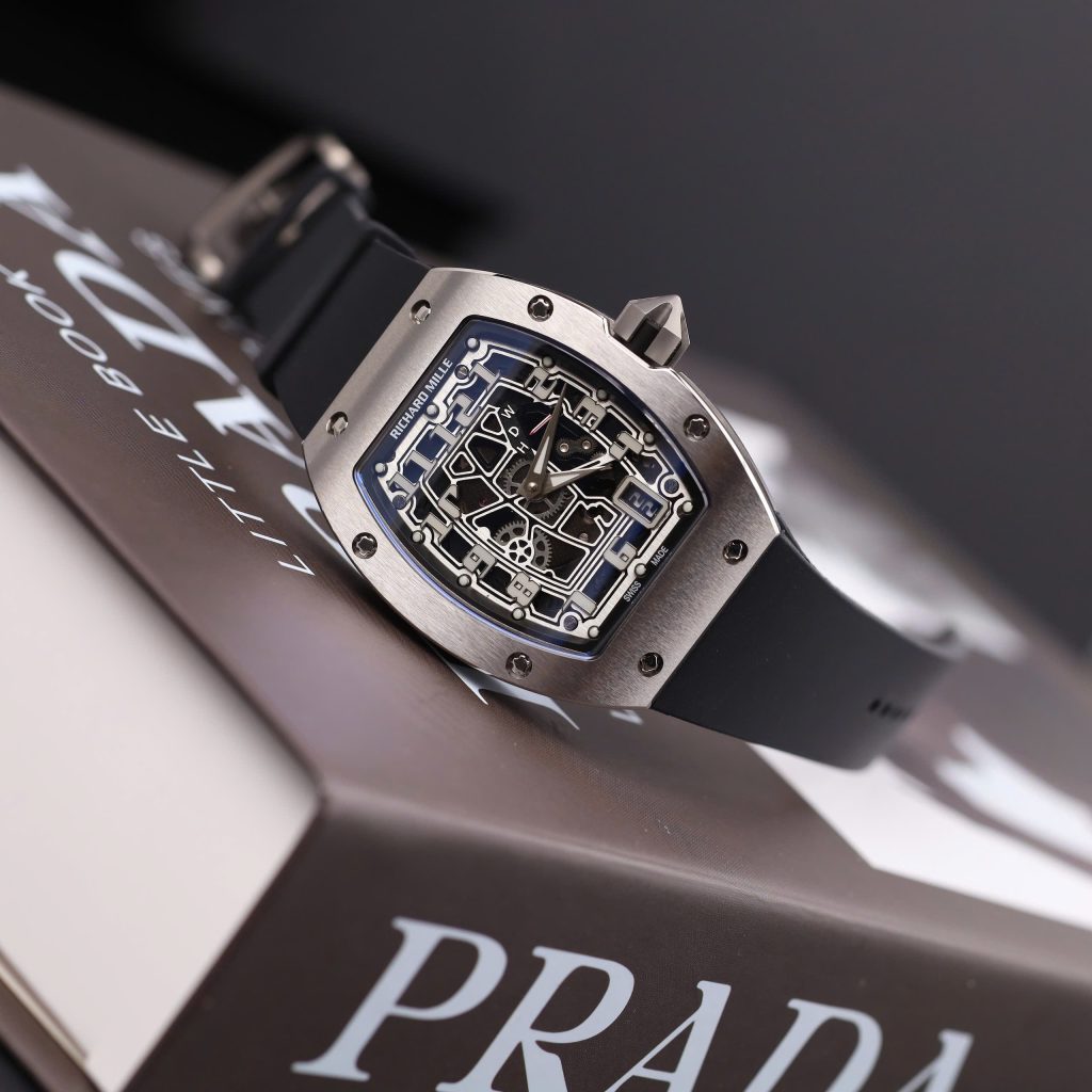 Đồng Hồ Richard Mille Replica Cao Cấp RM67-01 Skeleton Vỏ Titanium Siêu Nhẹ 38,7mm