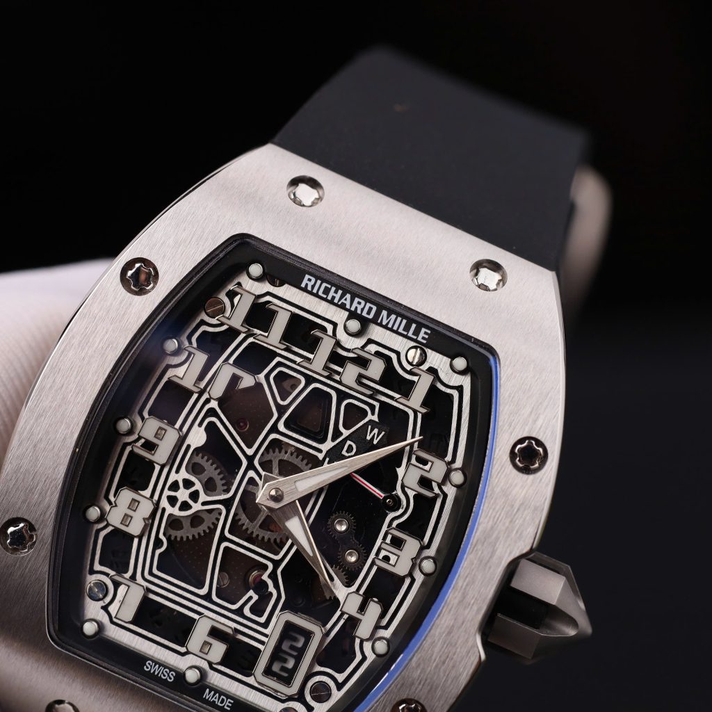 Đồng Hồ Richard Mille Replica Cao Cấp RM67-01 Skeleton Vỏ Titanium Siêu Nhẹ 38,7mm