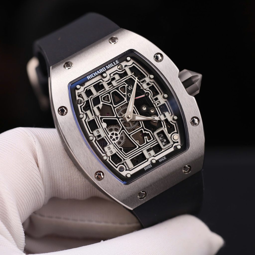 Đồng Hồ Richard Mille Replica Cao Cấp RM67-01 Skeleton Vỏ Titanium Siêu Nhẹ 38,7mm