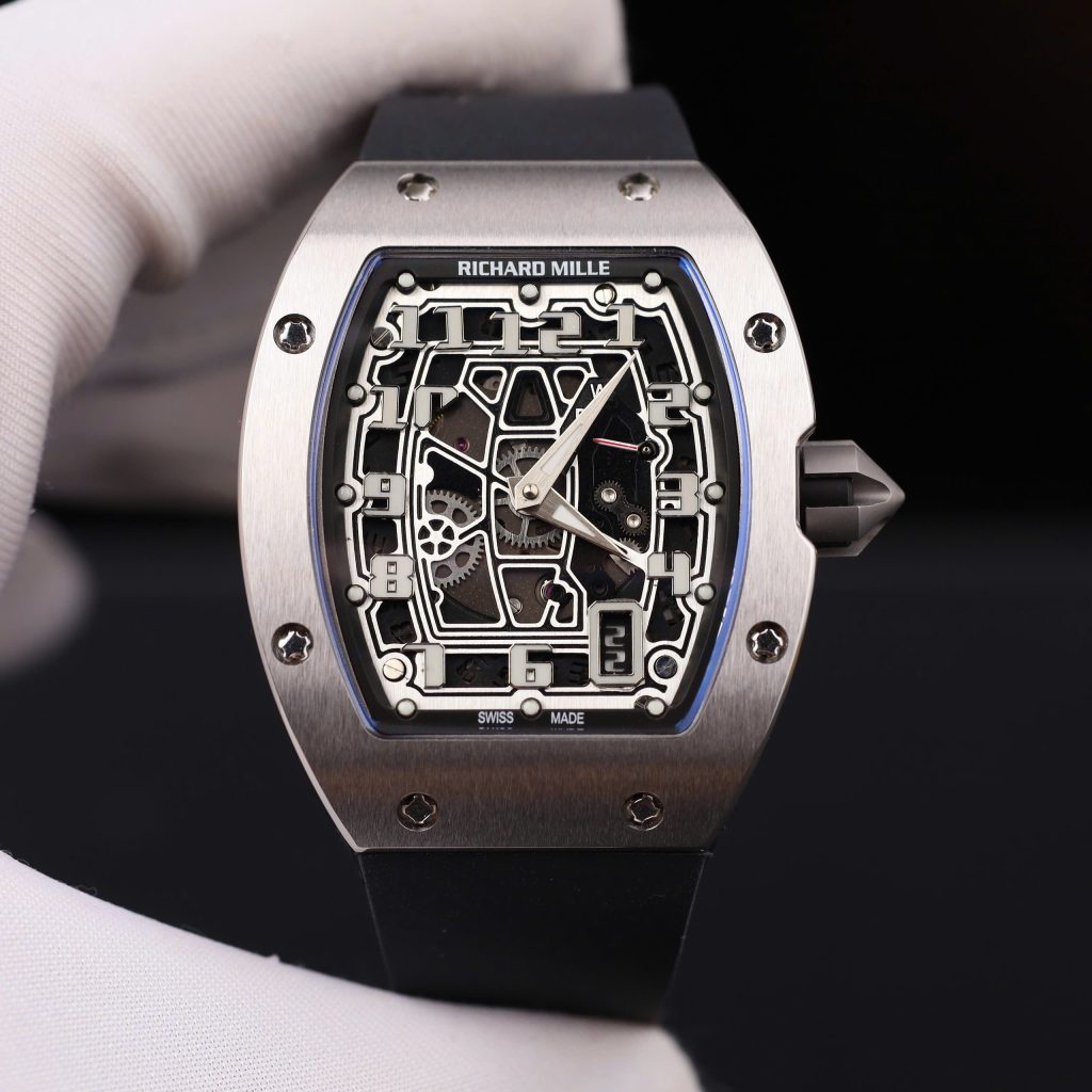 Đồng Hồ Richard Mille Replica Cao Cấp RM67-01 Skeleton Vỏ Titanium Siêu Nhẹ 38,7mm