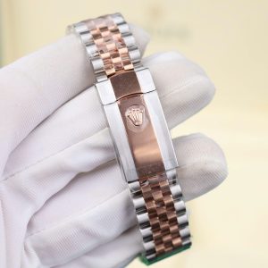 Đồng Hồ Rolex DateJust 126331 Replica 11 Mặt Chocolate Dây Kim Loại Demi Nhà Máy Clean 41mm