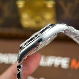 Đồng Hồ Rolex DateJust Chế Tác 11 Mặt Số Vi Tính Hồng Nhà Máy AR 36mm