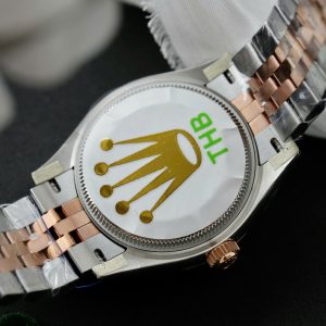 Đồng Hồ Rolex DateJust Demi Mặt Chocolate Cọc Số La Mã Nhà Máy THB 31mm
