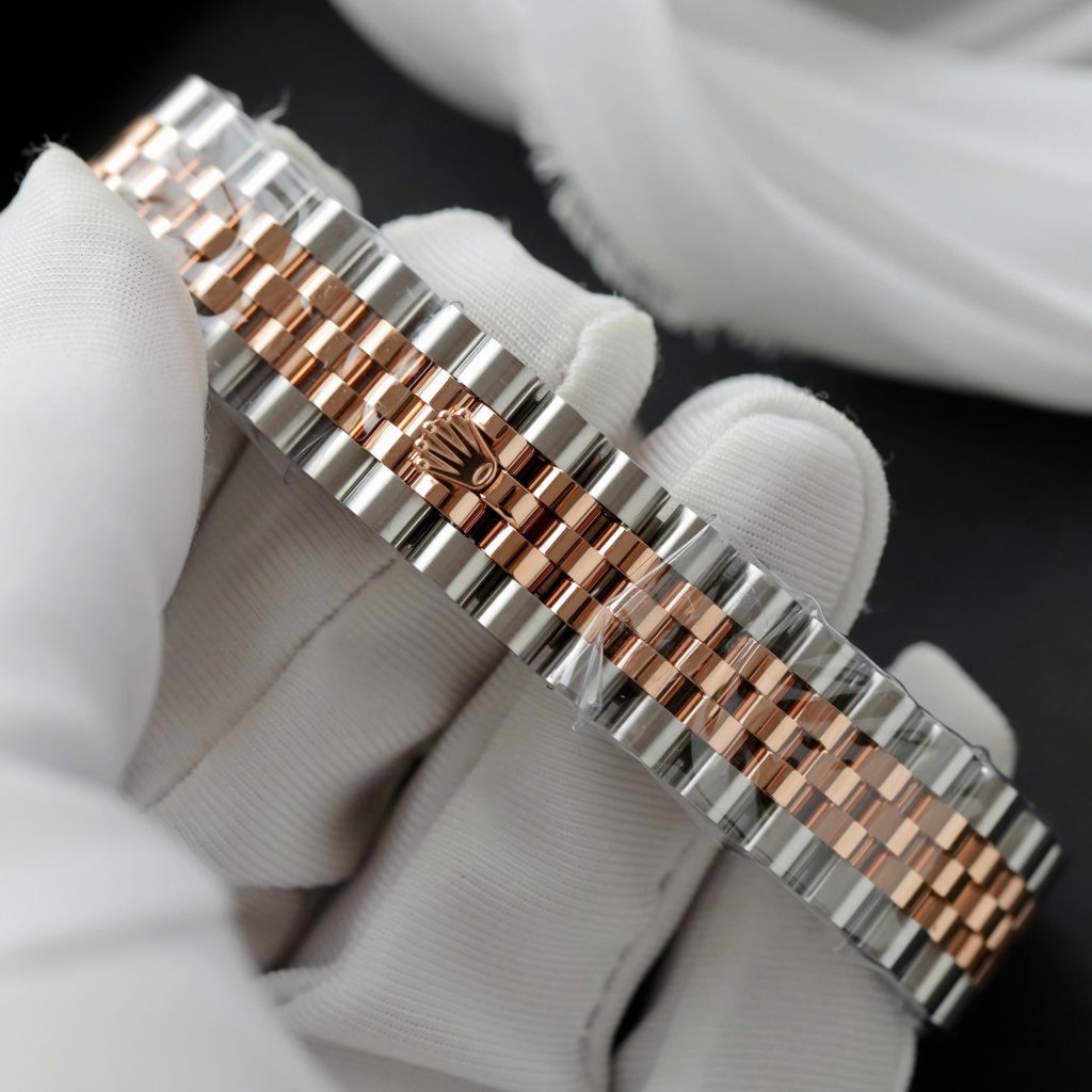 Đồng Hồ Rolex DateJust Demi Mặt Chocolate Cọc Số La Mã Nhà Máy THB 31mm