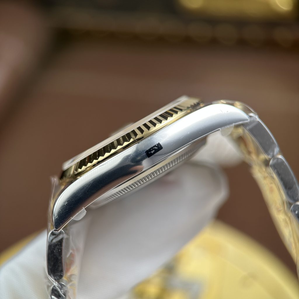 Đồng Hồ Rolex DateJust Fake Cao Cấp Mặt Vi Tính Dây Oyster AR Factory 36mm