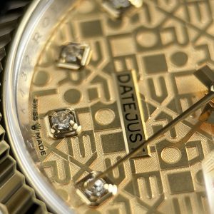 Đồng Hồ Rolex DateJust Fake Cao Cấp Mặt Vi Tính Dây Oyster AR Factory 36mm