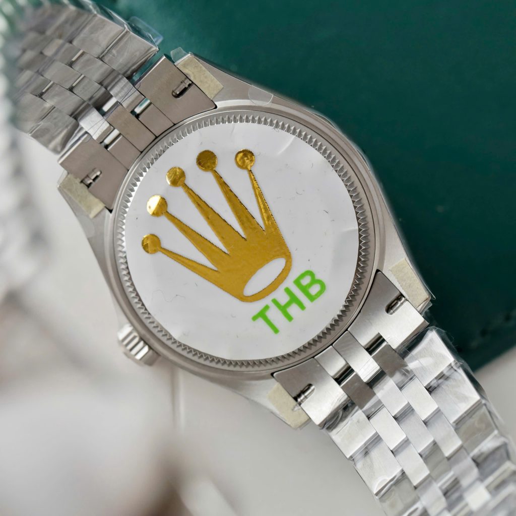 Đồng Hồ Rolex DateJust Nữ Mặt Xanh Lá Cọc Số Dạ Quang Nhà Máy THB 31mm