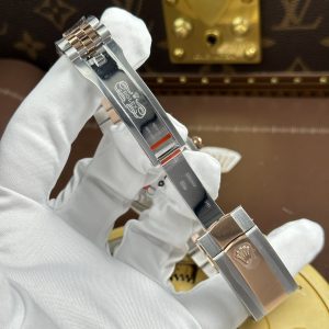 Đồng Hồ Rolex DateJust Rep 11 Mặt Nâu Chocolate Dây Jubilee Nhà Máy AR 36mm