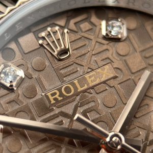Đồng Hồ Rolex DateJust Rep 11 Mặt Nâu Chocolate Dây Jubilee Nhà Máy AR 36mm