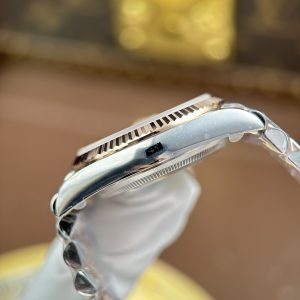 Đồng Hồ Rolex DateJust Rep 11 Mặt Nâu Chocolate Dây Jubilee Nhà Máy AR 36mm