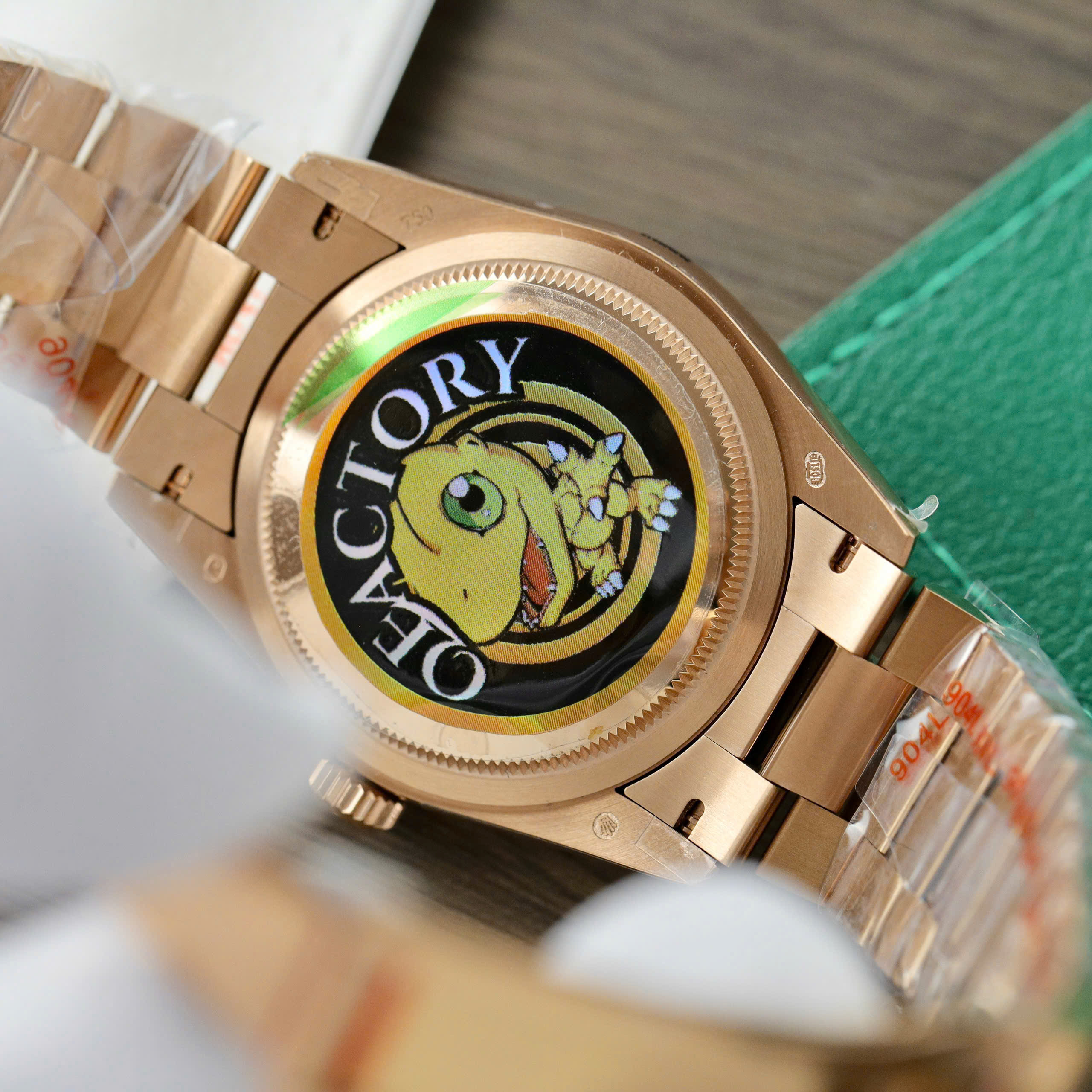 Đồng Hồ Rolex Day-Date 128235 Chế Tác Mặt Chocolate Trọng Lượng 159gr Nhà Máy QF 36mm (4) Đồng Hồ Rolex Day-Date 128235 Chế Tác Mặt Chocolate Trọng Lượng 159gr Nhà Máy QF 36mm