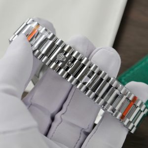 Đồng Hồ Rolex Day-Date 128236 Rep 11 Mặt Xanh Blue Trọng Lượng 159gr Nhà Máy QF 36mm