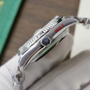 Đồng Hồ Rolex Day-Date 128236 Replica 11 Mặt Xanh Băng Trọng Lượng 159gr Nhà Máy QF 36mm