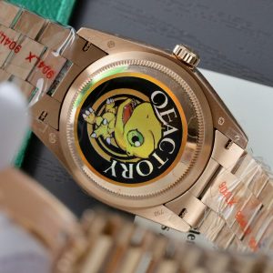 Đồng Hồ Rolex Day-Date 128238 Replica Mặt MOP Trọng Lượng 158gr Nhà Máy QF 36mm