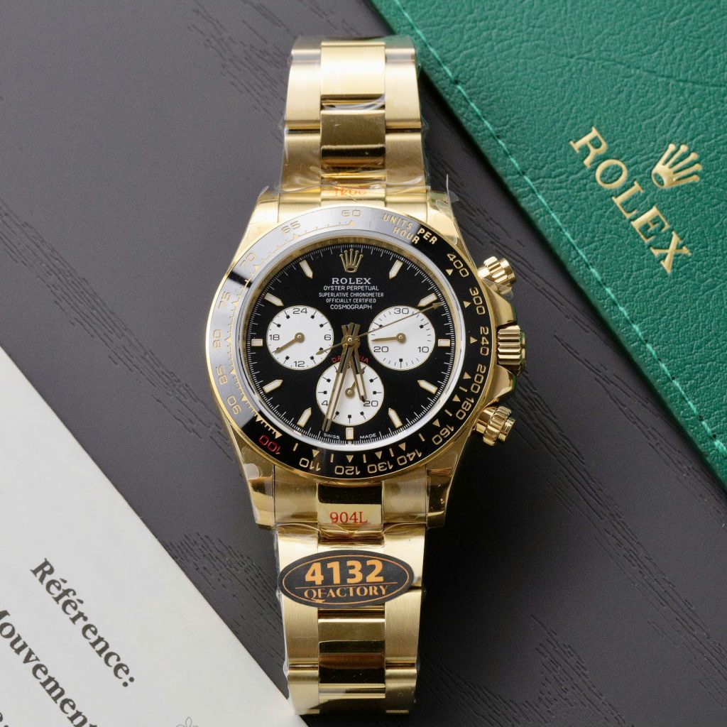 Đồng Hồ Rolex Daytona Chế Tác Le Mans 100th Year 126528LN Viền Gốm Đen Nhà Máy QF 40mm
