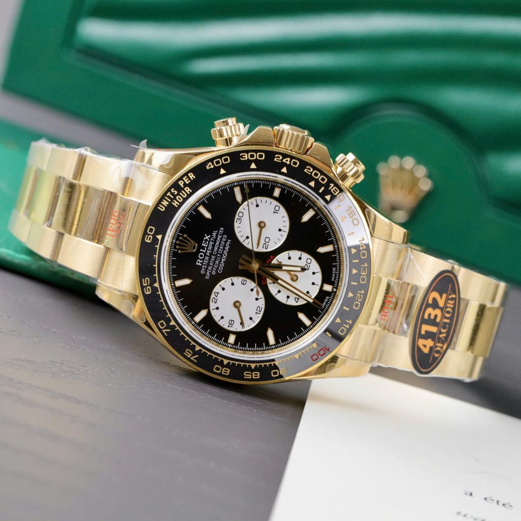 Đồng Hồ Rolex Daytona Chế Tác Le Mans 100th Year 126528LN Viền Gốm Đen Nhà Máy QF 40mm
