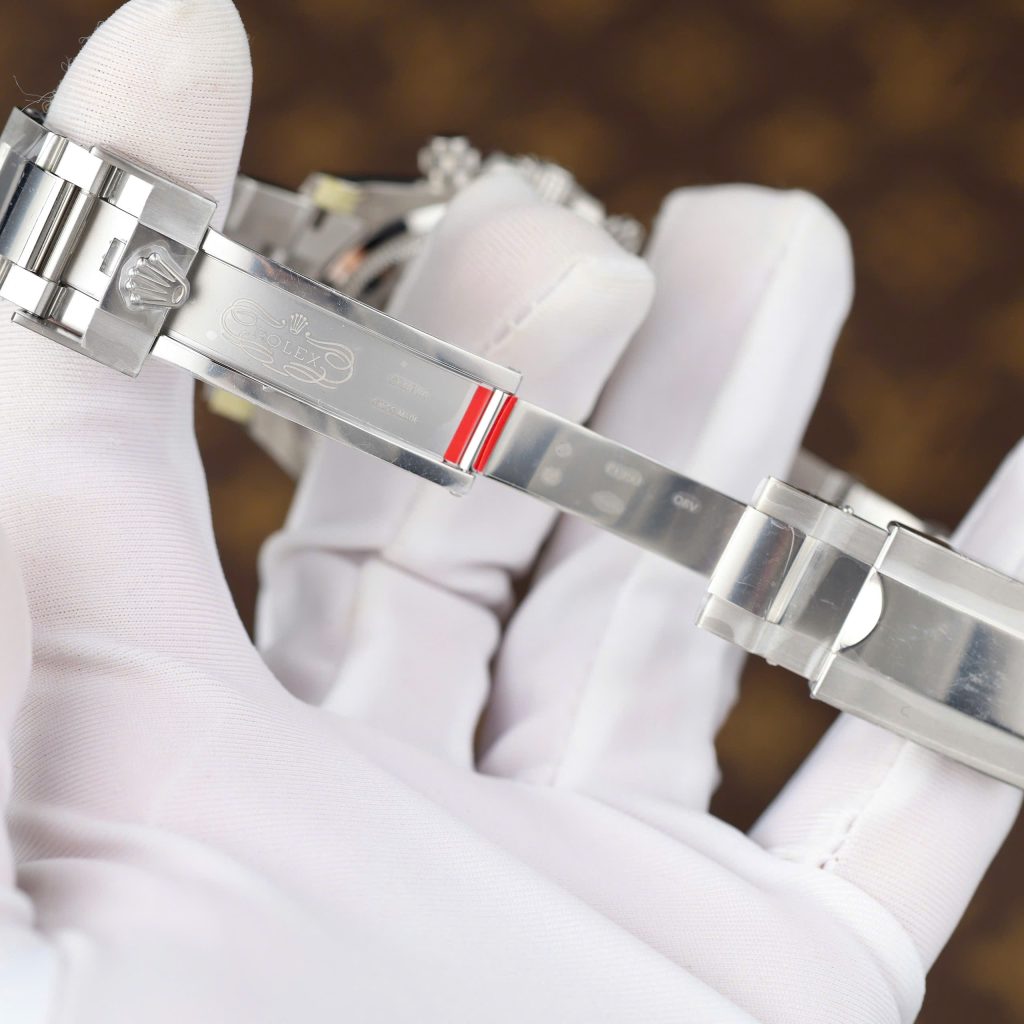 Đồng Hồ Rolex Daytona Cosmograph 126506 Replica 11 Mặt Xanh Băng Nhà Máy VS 40mm