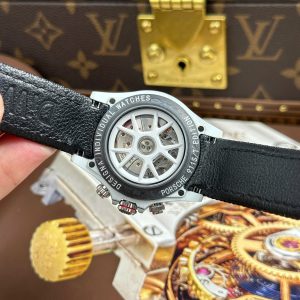 Đồng Hồ Rolex Daytona DiW Ferrari Replica 11 Mặt Tiffany Vỏ Carbon Trắng 40mm