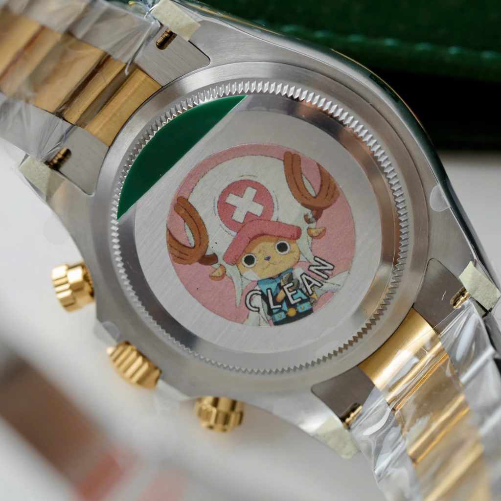 Đồng Hồ Rolex Daytona Replica Luxury Cosmograph 126503 Dây Demi Mặt Đen Xưởng Clean 40mm