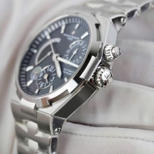 Đồng Hồ Vacheron Constantin Rep Cao Cấp Overseas Dual Time 47450 Nhà Máy 9F 42mm