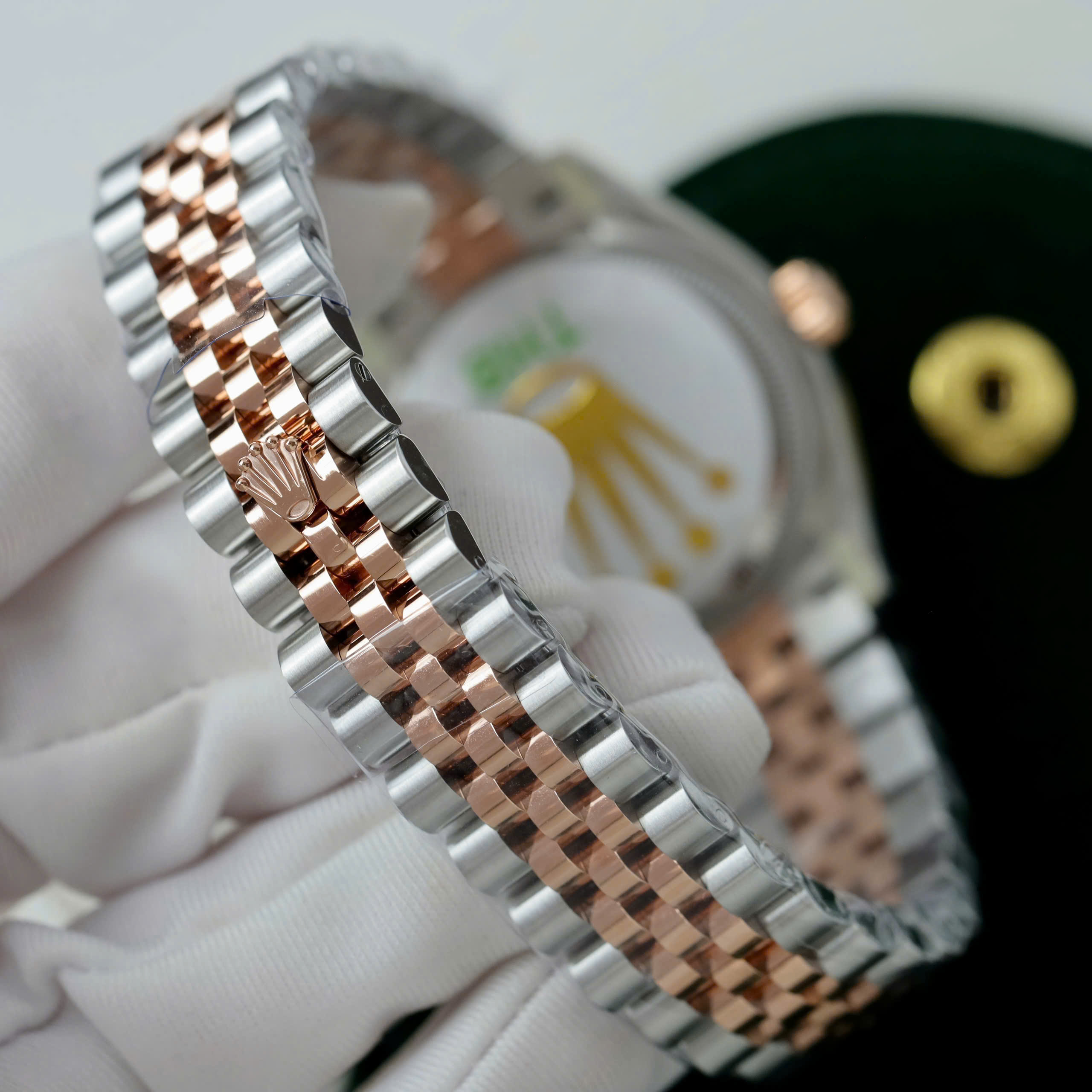 Đồng hồ Rolex DateJust Chế Tác Demi Mặt Xám Cọc Số La Mã Nhà Máy THB 31mm (8) Đồng hồ Rolex DateJust Chế Tác Demi Mặt Xám Cọc Số La Mã Nhà Máy THB 31mm